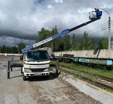 Проект ЗАО "Евросиб". Модернизация освещения на терминале